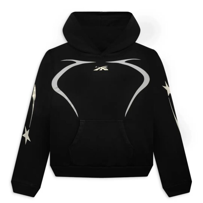 Black Hellstar Sports Jet Hoodie