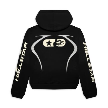 Black Hellstar Sports Jet Hoodie