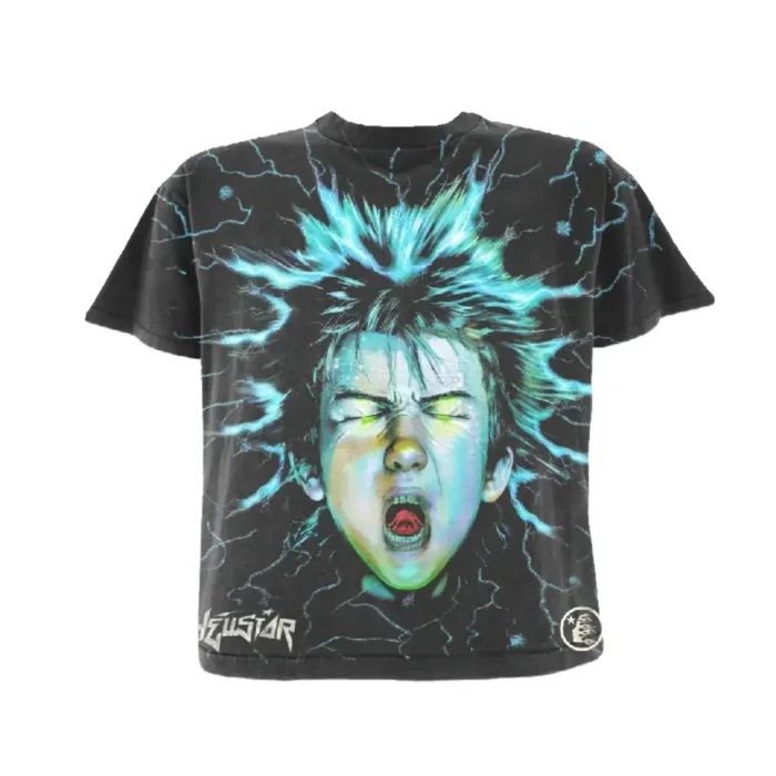 Black Hellstar Electric Kid T-Shirt